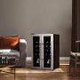 NewAir - 24-Bottle Dual Zone Wine Cooler with French Doors - Stainless Steel - Image 2