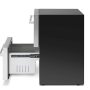 Thor Kitchen - 5.4 Cu. Ft. Indoor Outdoor Refrigerator Drawers - Silver - Image 3