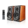 Edifier - S1000W 2.0 Hi-Res Bookshelf Speakers (Pair) - Wood - Image 1