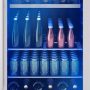 Zephyr - Presrv 24 in. 7-Bottle and 108-Can Single Zone Beverage Cooler - Stainless Steel/Glass - Image 1