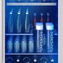 Zephyr - Presrv 24 in. 7-Bottle and 108-Can Single Zone Beverage Cooler - Stainless Steel/Glass - Image 3