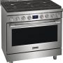 Frigidaire - Professional 36 in. Wide 6 burners 4.4 Cu. Ft. Slide-In Gas True Convection Range with Self-cleaning - Stainless Steel - Image 3