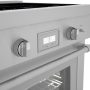 Thermador - Pro Harmony Liberty 30 in. Wide 4.4 Cu. Ft. Freestanding Electric Induction True Convection Range with 5 Elements - Stainless Steel - Image 3