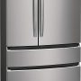 Frigidaire - Gallery 36 in. Wide 27.2 Cu. Ft. 4-Door French Door Refrigerator with Door-Edge Water Dispenser - Smudge Proof Stainless Steel - Image 3