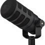 RØDE - PodMic USB - Versatile Dynamic Broadcast Microphone - Black - Image 1