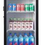 Premium Levella - 21 in. Wide 7.6 Cu. Ft. Single Door Display Refrigerator - Black - Image 1