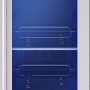 Zephyr - Presrv 15 in. 3.4 Cu. Ft. 4-Bottle and 64-Can Single Zone Beverage Cooler - Stainless Steel/Glass - Image 2