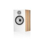 Bowers & Wilkins - 606 S3 Series Bookshelf Speaker with 1" Tweeter and 6.5" Midbass (Pair) - Oak - Image 1