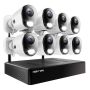 Night Owl - 10-Channel, 8-Camera Indoor/Outdoor Wireless 2K 1TB NVR Security System with 2-Way Audio - Black/White - Image 1
