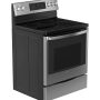 GE Profile - 30" Wide 5 Elements 6.2 Cu. Ft. Smart Free-Standing Electric Convection Range w/ Self-Clean and Steam Clean and Air Fry - Stainless Steel - Image 2