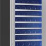 Zephyr - Presrv 24 in. 142-Bottle Built-In/Freestanding Single Zone Full Size Wine Cooler with Full-Extension Wood Racks - Stainless Steel/Glass - Image 3