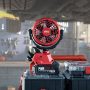 Skil - 12/20V Multi Volt Brushless 4in. Clamp Fan, Tool Only - Red - Image 3