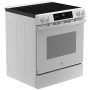 GE - 30 in. Wide 5.3 Cu. Ft. Slide-In Convection Range with Steam Cleaning and EasyWash Tray - Image 4
