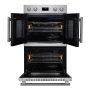 Forno Appliances - Asti 30 in. Electric Double Wall Oven with French Doors - Stainless Steel - Image 3