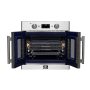 Forno Appliances - Gallico 30 in. Single Electric Convection Wall Oven with French Doors - Stainless Steel - Image 3