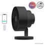 Windmill - Smart Whisper-Quiet Air Circulator and Fan with 5 speeds and Remote - Black - Image 1