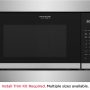 Frigidaire - Gallery 2.2 Cu. Ft. Built-In Microwave with Sensor Cooking - Stainless Steel - Image 2