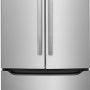 Frigidaire - Gallery 30 in. Wide 20 Cu. Ft. French Door Standard-Depth Refrigerator with Internal Water Dispenser - Smudge Proof Stainless Steel - Image 1