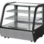 Premium Levella - 4.2 cu. ft. Countertop Refrigerator Display Case - Black - Image 2