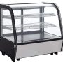 Premium Levella - 4.2 cu. ft. Countertop Refrigerator Display Case - Black - Image 3