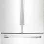 Samsung - 36 in. Wide 25.5 Cu. Ft. French Door Refrigerator with Internal Water Dispenser - White - Image 1