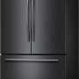Samsung - 36 in. Wide 25.5 Cu. Ft. French Door Fingerprint Resistant Refrigerator - Black Stainless Steel - Image 3