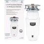 Smart Choice - 1/2HP Garbage Disposal - White - Image 2