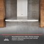 LG STUDIO - 36 inches - Externally Vented - Wall Range Hood - Essence White - Image 2