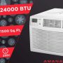 Amana - 24,000 BTU 1,500 Sq. Ft. 230230V Window-Mounted Air Conditioner with Remote Control - White - Image 4