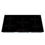 Forno Appliances - 36 in. Wide 5 Element Parco Built-In Electric Induction - Black - Image 3