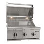 30" Coyote Outdoor Living C-Series Liquid Propane Gas (LP) Grill on Cart - Stainless Steel - Image 2
