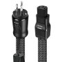 AudioQuest - Blizzard XTRM 6.6' Power Cable with C13 to 3-Prong Wall Plug Connectors - Black - Image 1