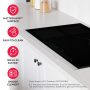 Frigidaire - Gallery 36 in. Wide 5 Elements Electric Induction Cooktop with MatteGuard and Power Boost - Stainless Steel - Image 4