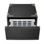 SIGNATURE 29-in Wide Laundry Pedestal with Storage Drawer for select LG Stackable Washers and Dryers - Brushed Black Steel - Image 3