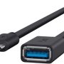 Belkin - USB-C to USB 3.0 Adapter with Charging and 10Gbps Data Transfer, Compatible with Apple and Chromebook Devices 5-Inch - Black - Image 4