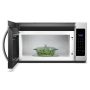 Whirlpool - 1.7 cu. ft. Microwave Hood Combination with Electronic Touch Controls - Stainless Steel - Image 2