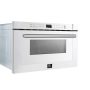 Forno Appliances - Capoliveri Espresso 1.2 cu. ft. Built-In Microwave Drawer with Sensor Cooking and Auto-Touch Feature - White - Image 3