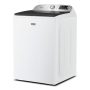 Maytag - 5.2 Cu. Ft. Pet Pro Top Load Agitator Washer with Extra Power and Sanitize Cycle with Oxi - White - Image 4