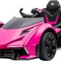 DAKOTT Lamborghini V12 Vision Gran Turismo Ride on Sports Car - Pink - Image 1