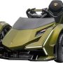 DAKOTT Lamborghini V12 Vision Gran Turismo Ride on Sports Car - Emerald Green - Image 1
