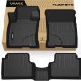 VIWIK TPE Floor Mats Custom for Dodge Grand Caravan 7 Seat 2011-2020,All Weather Car Mats Compatible for Town & Country (Stow'n Go Only) 2008-2016, Full Set Automotive Floor Mats,1st 2nd 3rd Row, 4pcs - Image 1