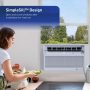 Friedrich - Energy Star 15,000 BTU 700 Sq Ft Window Air Conditioner with Remote - White - Image 3