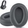 Krone Kalpasmos Replacement Earpads for Sony WH-H900N h.Ear on 2 & Sony MDR-100ABN Headphones, Sony Headphone Cushions Compatible with Sony 900N, Sony WH H900N earpads with Soft Foam Leather(Grey) - Image 1