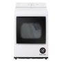 LG - 7.3 Cu. Ft. Smart Electric Dryer with Sensor Dry - Alpine White - Image 2