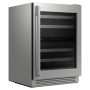 Dacor - 41-bottle 24-Inch Built-In Dual Zone Wine Cellar with Triple-Pane UV Glass and GlideRack System - Custom Panel Ready - Image 2