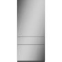 Monogram - 36" Single Door Bottom Freezer Refrigerator Panel Kit- Left Swing Models ZIC363IPVLH & ZIC363NBVLH - Stainless Steel - Image 1