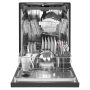 KitchenAid - 24 inch Front Control Built-In Dishwasher with Stainless Steel Tub, ProWash Cycle, 3rd Rack, 39 dBA - Stainless Steel - Image 2