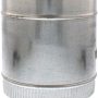 Zephyr - Duct 7 In. Round In-Line Damper for Range Hood - Silver - Image 1