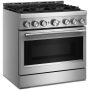 KitchenAid - 36 in. Wide 5.1 cu. ft. Range with Air Fry - Image 2