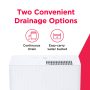 Frigidaire - 1500 Sq. Ft 22 Pint Dehumidifier - White - Image 3